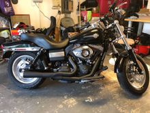 most current mods bassani exhaust and floorboards.