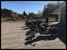 We where not the only Motorcyclists at the Bull River Inn. He makes some of the best hamburgers you can get anywhere.