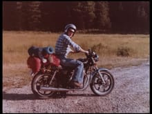 The first time I went to Yellowstone in the mid 70s… On a 450 Yamaha… All I had was the GottaWanna of a Youngin…
