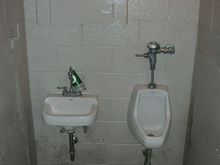 Just thought I'd throw this in here. It's the pisser in the Cubs Dugout at Rigley Field. 