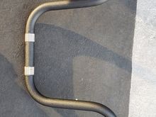 12" Mini Fat Ape Hanger Handle bars (powder coat black)
Part #55800748 
$160


