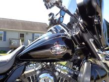 you can see the spacer right above the mid frame air deflector