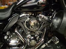 I was able to hide the front breather hose though.