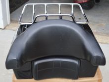 no holes or tears in seat that i see.. had small wrinkle on center bottom backrest i believe will press out with use.. was sitting in box..