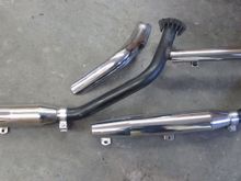 OEM exhaust before coating