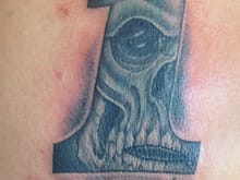 Dark Custom interpretation tattoo