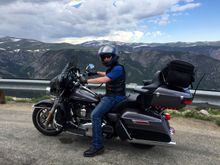 On the top of Beartooth Pass
