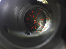 Missing material? culprit of the grooving?