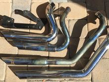 Removed, heat shields off