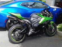 My CBR - best rain bike I've had.