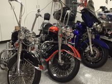 Ape wild!  18" Wild One Chubby Apes, 16" Carlini Flying Apes, and HCC 14" Bagger Apes.