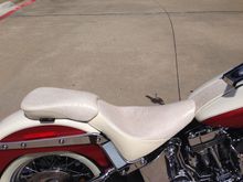 C & C custom Solo Seat, Pillion & Tank Bib