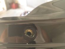 Think I may have discovered the problem. Am I missing something or should "them there outer fairing screw holes be more rounded/centered"!!!?