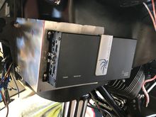I will mount Dist block and fuses etc on the front of the plate. 