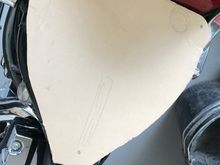 Step 3: put it in the bike and draw holes, hardware and springs