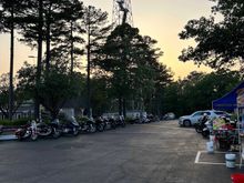 Eureka Harley parking lot