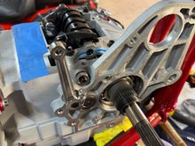 Got the Baker shifter pawl and shifter arm also.  Just weight of the material is almost double stock.  Much stronger steel. Hopefully will never have to worry about the splines stripping. 