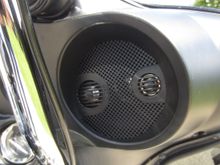 J & M 7.25" Speakers up front