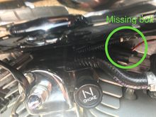 Missing bolt. Need size.