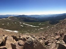 The white way in the background are clouds over Denver. The phone didn't bring it out though.