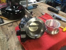 adaptor and velocity stack , from the same peice of 4"