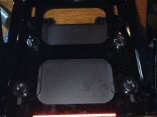 Four point tie down locations on the HD OEM rack