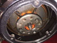 Happy Thanksgiving. Can anyone identify these orange springs?  Can't be adjusted per service manual. Thanks in advance. 