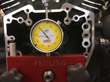 Checking crank runout (.0025")