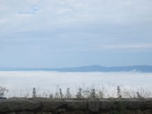 above the clouds skyline drive