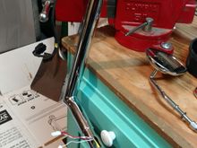 The switch wires will be pulled through some more after I install the switch housing.  It looks like it will be close.