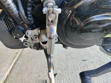 Cut off the toe shifter and turned it down 