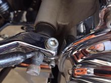 Marking the shifter shaft and the pedal lever