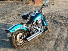 After burly slammer kit Installed
