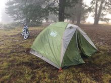 This was an interesting camping night....