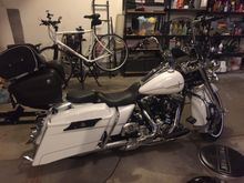 RKC - Loaded up for 5000 mile summer trip[ last year. Used the seat the entire ride and it was fine. Riding that far (5-600 miles a day) is gonna hurt no matter what seat you have. The lines of the seat to me look great as a solo or two-up w/pillon.