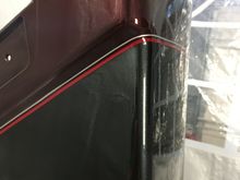 Black Cherry and Black Pearl with Vinyl Pin stripes (1060 Graphics)