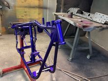 Repainted the frame  fixed all the scratches and nicks and pry marks !