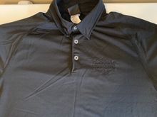 BLACK POLO WITH H-D LOGO