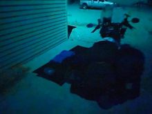 Some nights I simply slept on my cot next to my bike with no tent