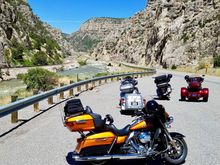 US Hwy 20, Wind River Canyon south of Thermopolis WY