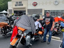 Drying laundry at Steel Horse HD