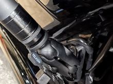 Using just the arm and upper ball from the clamp mount the selfie stick screws right on.