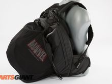 There's no need to hold onto your helmet when you're off the bike.