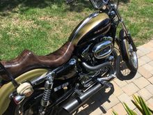 Showing why the grinding is necessary. I'll post updated pictures once I get it finished up.