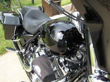 Side pic of Toms bike