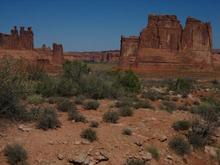 Courthouse Wash in Arches NP, Utah.