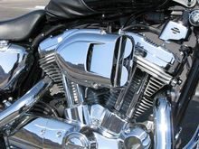 Uses more chrome polish than it does oil!