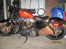 Installed Licks Solos Saddle bag!!