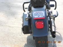 Leather Works 5" swing arm Bag