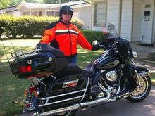 me and my lates Harley-Davidson